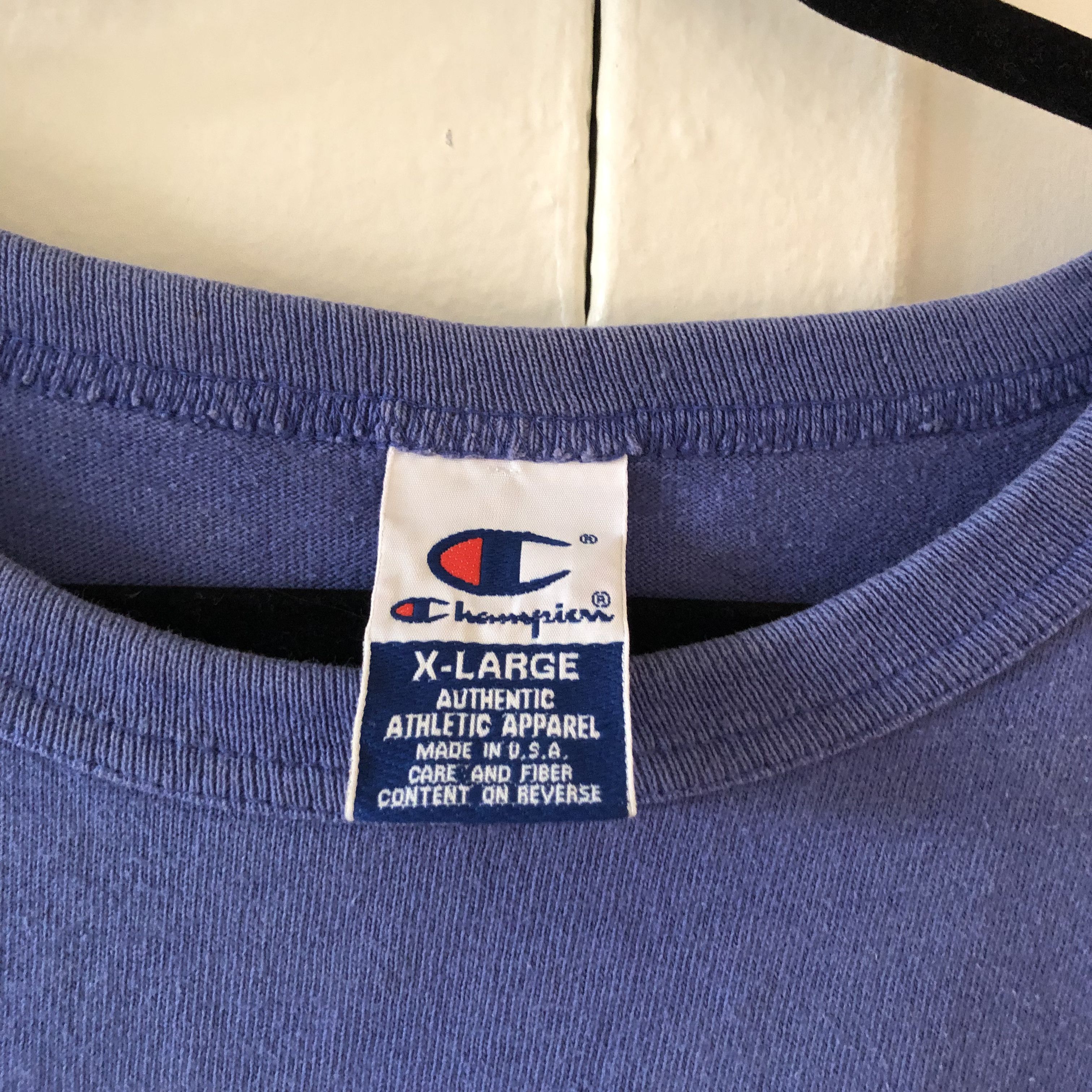 Champion Vintage Champion x New York Knicks Logo Tee Size US XL / EU 56 / 4 - 4 Thumbnail