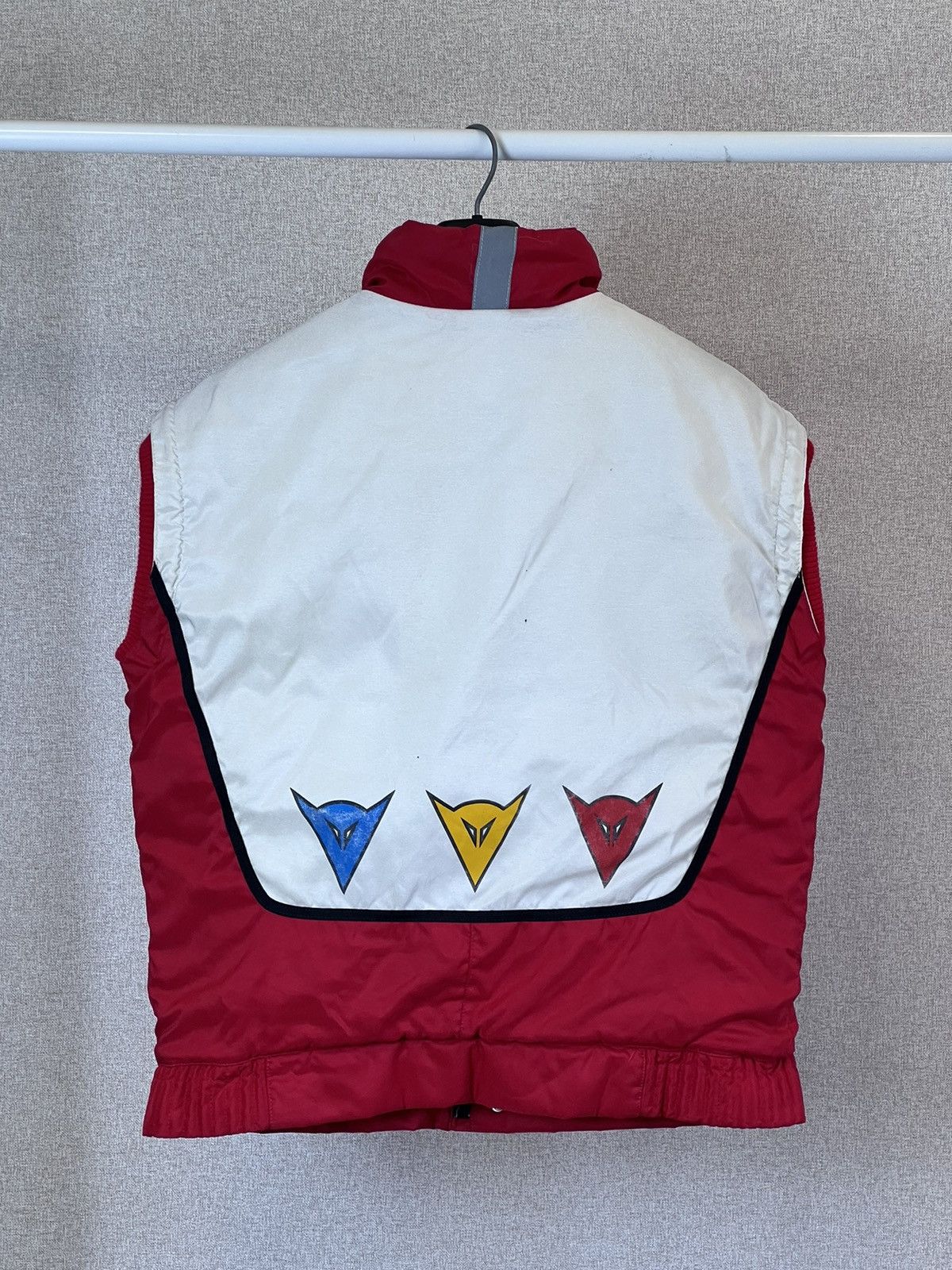 Vintage Dainese Racing red vest jacket