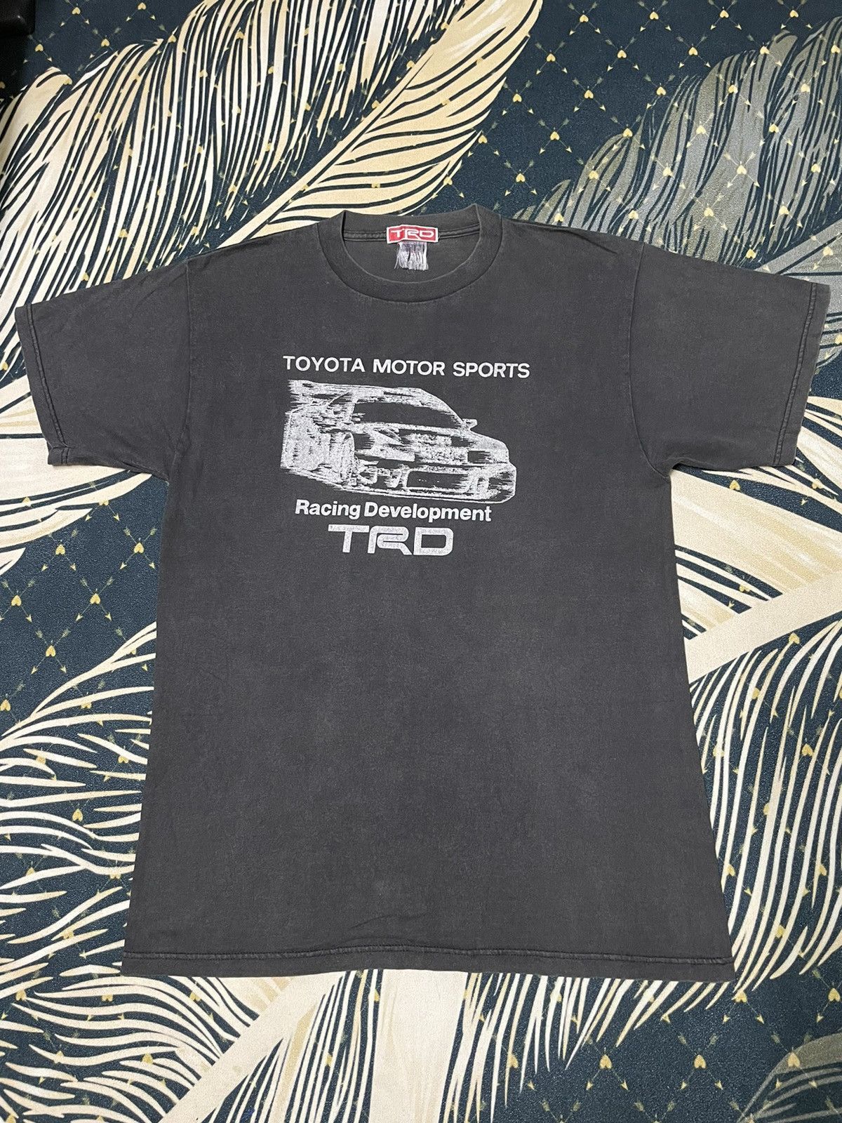 Japanese Brand Vintage Toyota Racing Development Rare Size US L / EU 52-54 / 3 - 1 Thumbnail