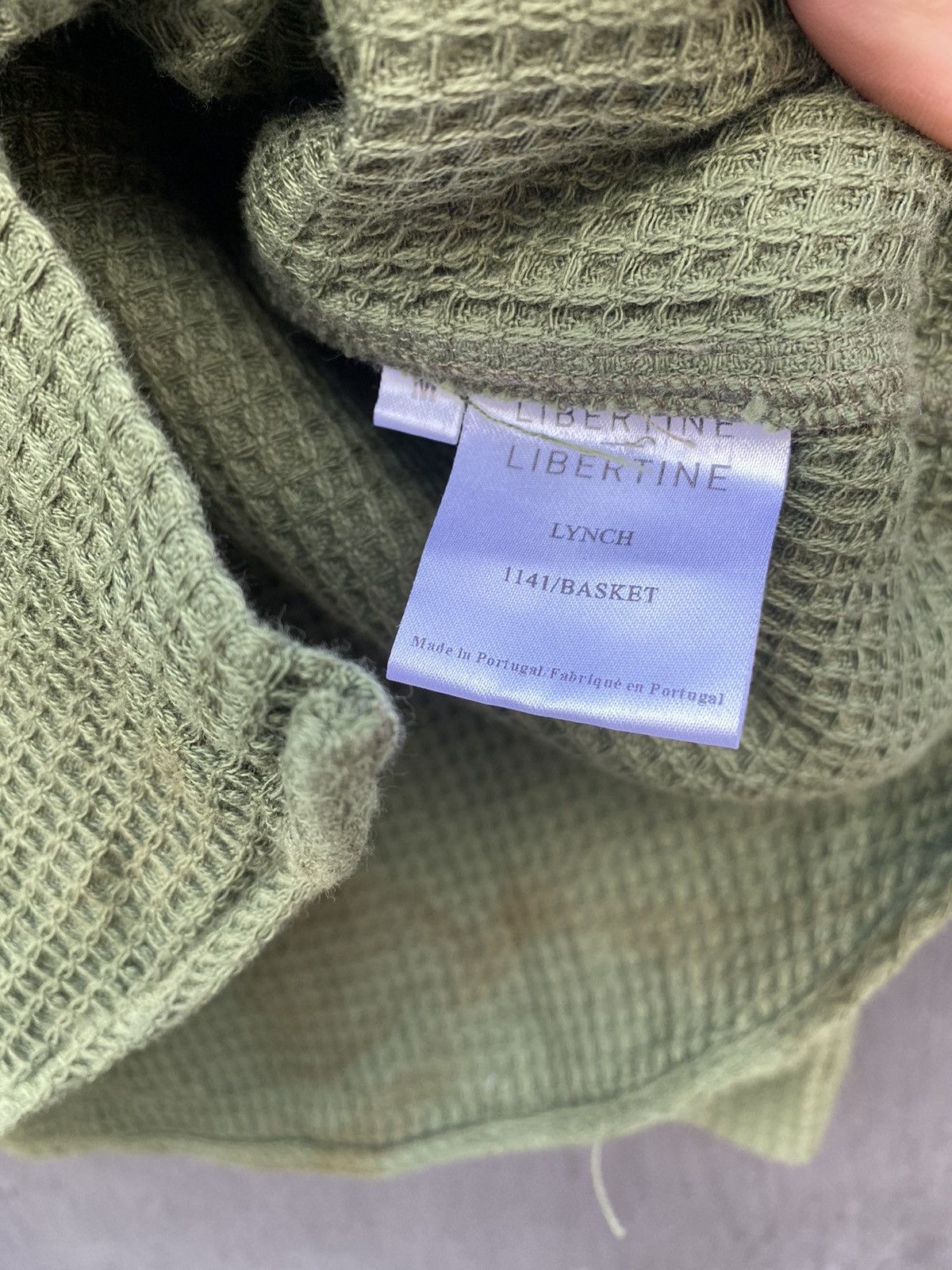 Libertine-Libertine Libertine libertine green shirt size L made in Portugal Size US L / EU 52-54 / 3 - 4 Thumbnail