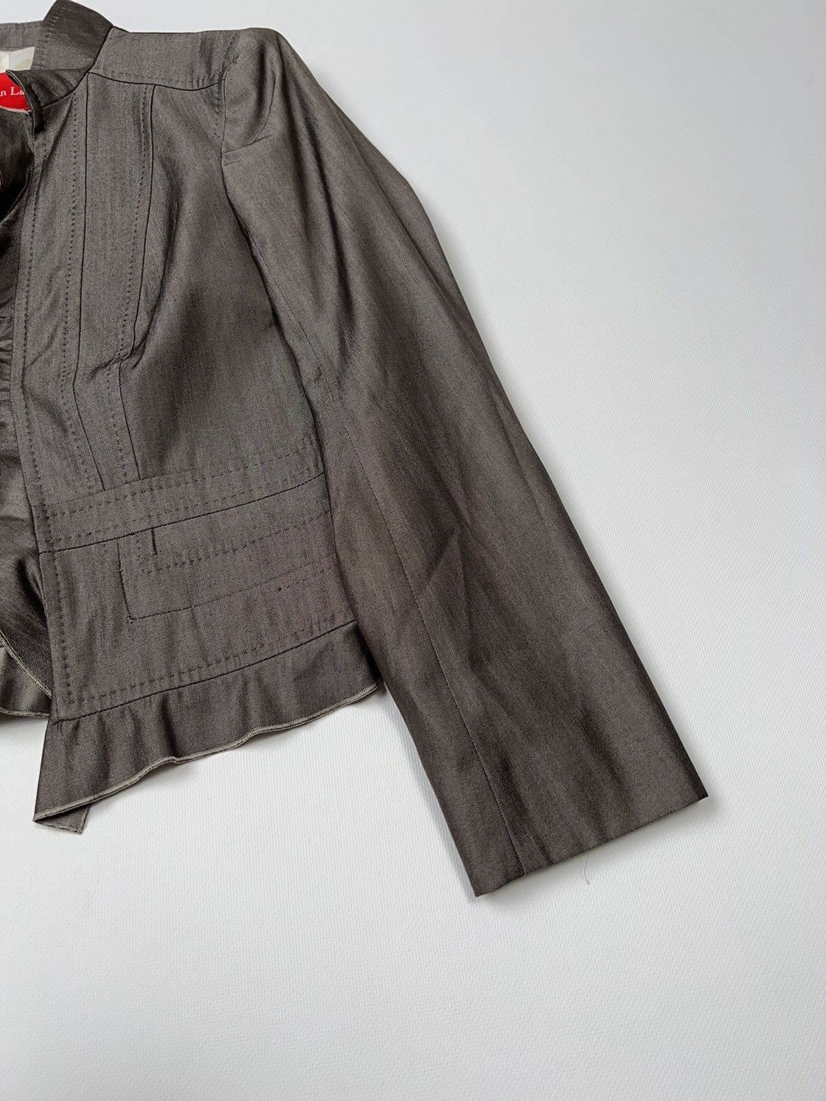 Christian Lacroix Christian Lacroix Wool Silk Blazer Jacket made in France Size S / US 4 / IT 40 - 2 Thumbnail