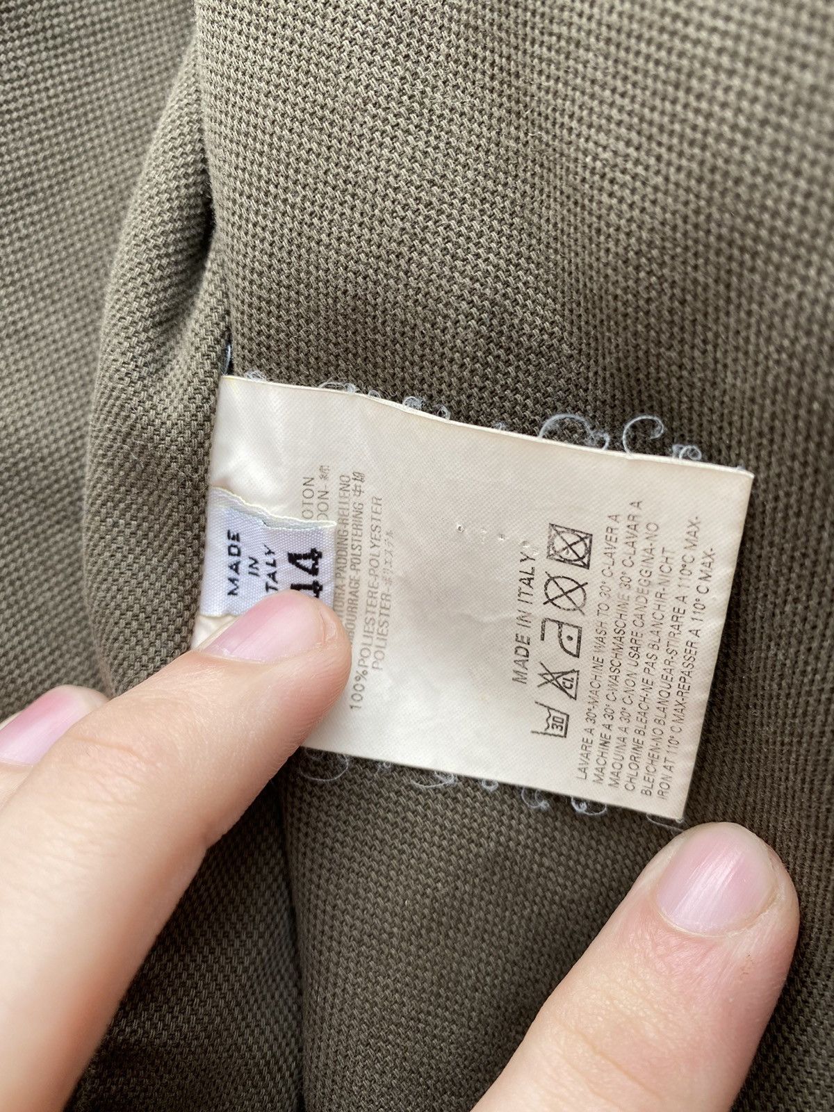 Maison Margiela Maison Margiela 90s wmns vintage olive blazer jacket size 44 Size ONE SIZE - 12 Thumbnail