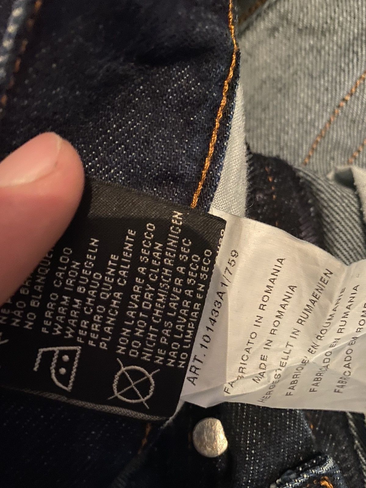 Stone Island Stone island denims vintage navy jeans size 30 made in italy Size US 30 / EU 46 - 7 Thumbnail