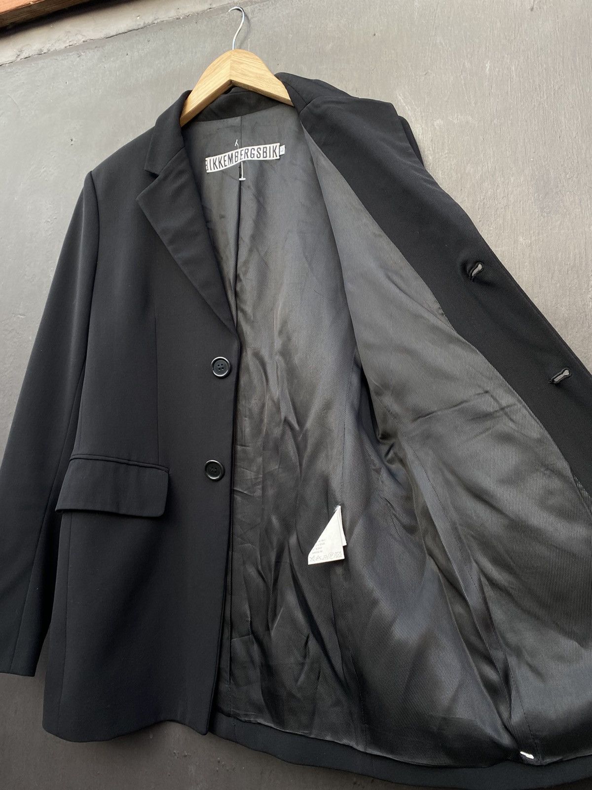 Dirk Bikkembergs Bikkembergs wool blazer jacket size L made in italy Size 44L - 5 Thumbnail