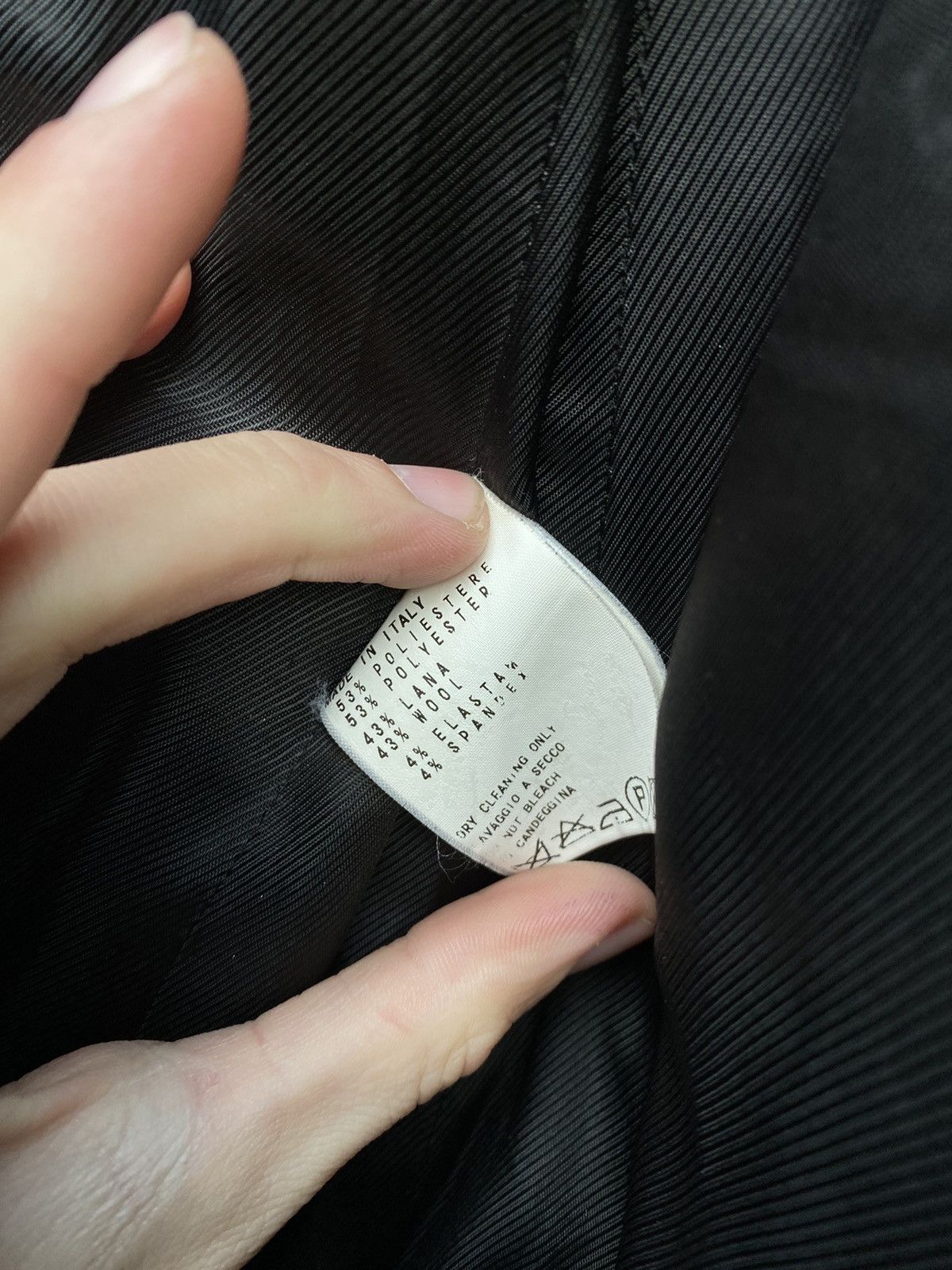Dirk Bikkembergs Bikkembergs wool blazer jacket size L made in italy Size 44L - 6 Thumbnail