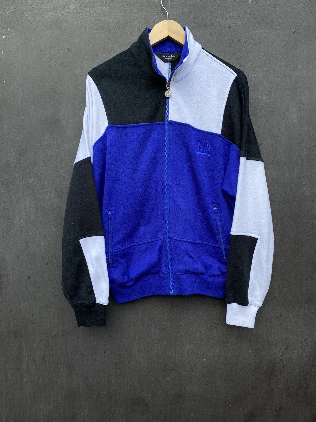 Christian Dior Monsieur Christian Dior Monseur Vintage track zip sweater size L Size US L / EU 52-54 / 3 - 6 Thumbnail