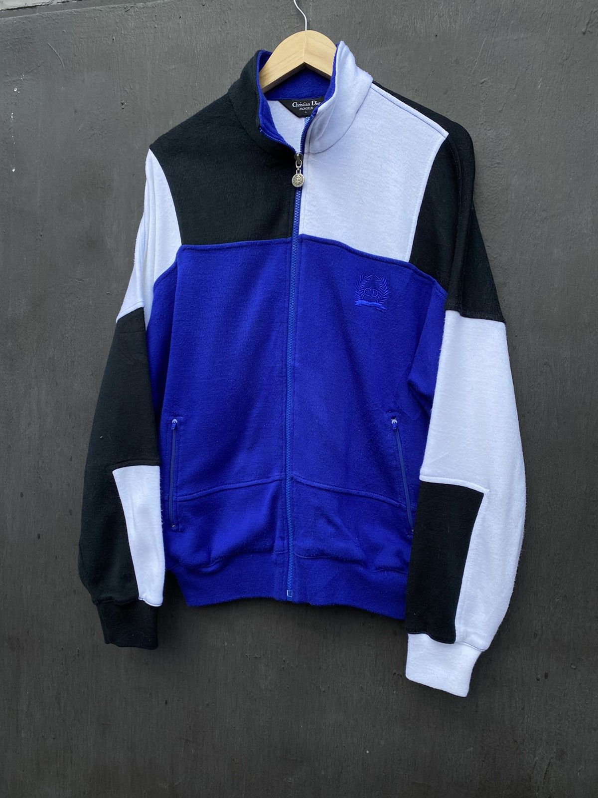 Christian Dior Monsieur Christian Dior Monseur Vintage track zip sweater size L Size US L / EU 52-54 / 3 - 2 Thumbnail