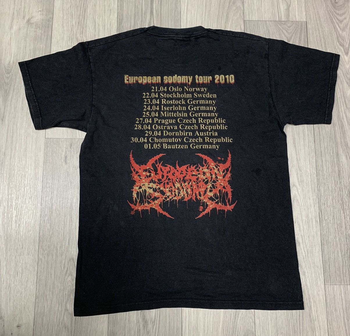 Band Tees Kraanium Sodomy Czech band tees Size US L / EU 52-54 / 3 - 6 Thumbnail