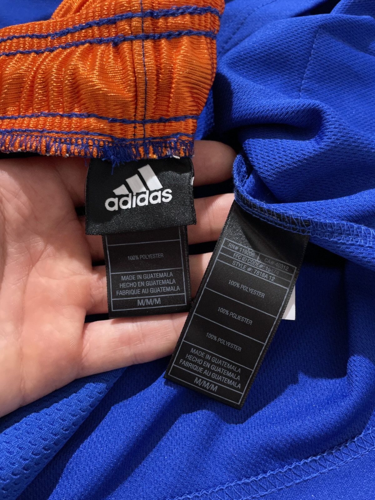 NBA New York Knicks NBA Adidas Jersey and Shorts Suit Size US M / EU 48-50 / 2 - 7 Thumbnail