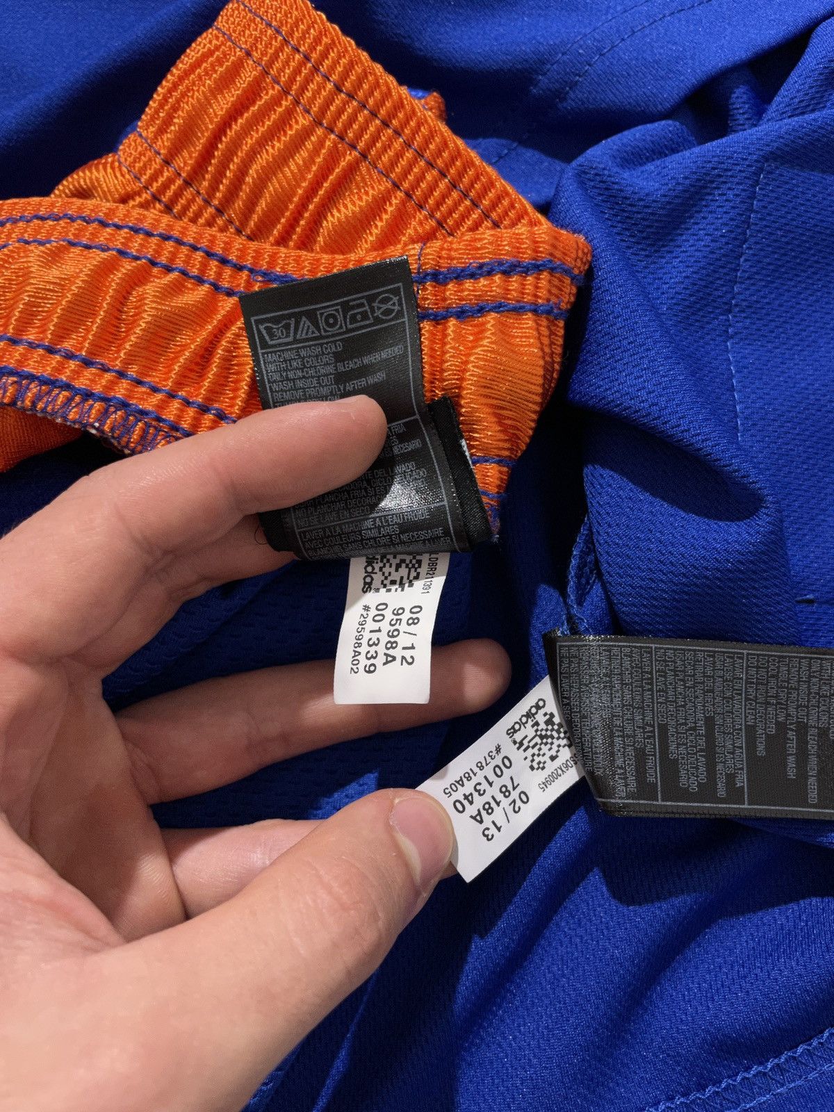NBA New York Knicks NBA Adidas Jersey and Shorts Suit Size US M / EU 48-50 / 2 - 8 Thumbnail
