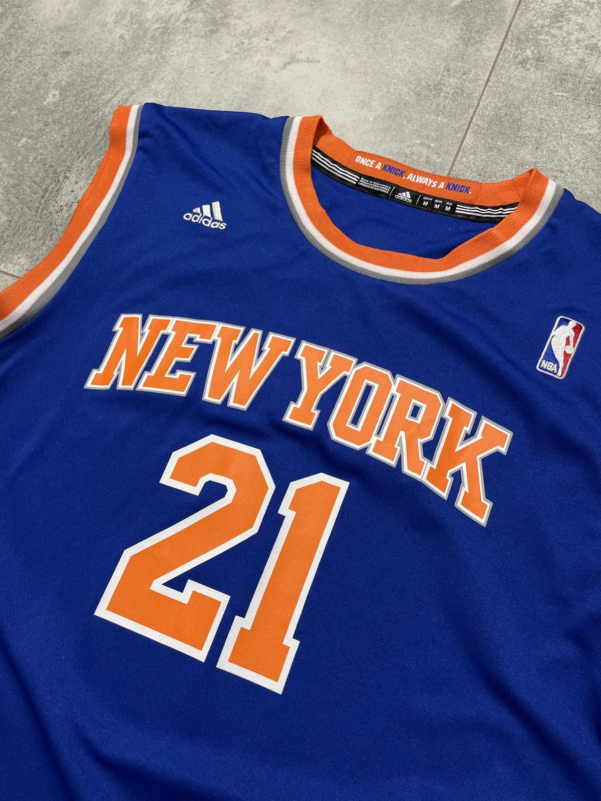 NBA New York Knicks NBA Adidas Jersey and Shorts Suit Size US M / EU 48-50 / 2 - 4 Thumbnail