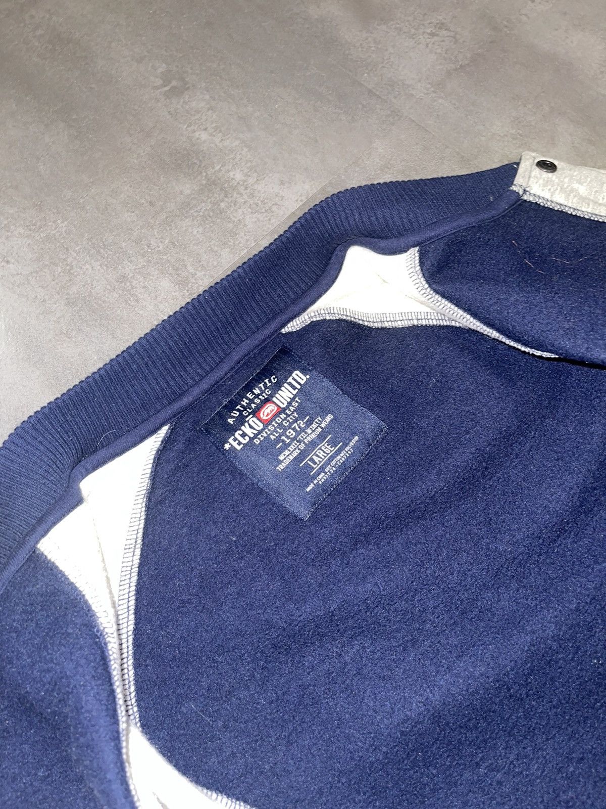Ecko Unltd. Ecko Unltd. Two Tone University Varsity Bomber Jacket Size US L / EU 52-54 / 3 - 17 Thumbnail