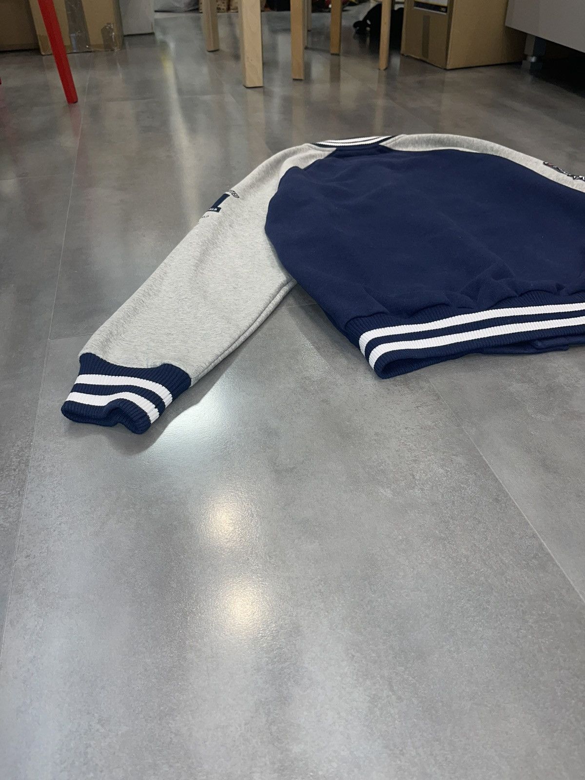 Ecko Unltd. Ecko Unltd. Two Tone University Varsity Bomber Jacket Size US L / EU 52-54 / 3 - 13 Thumbnail