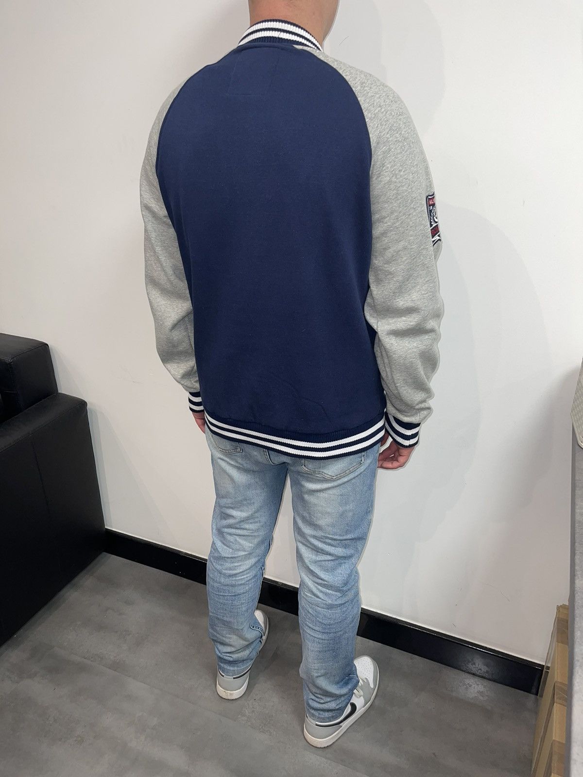 Ecko Unltd. Ecko Unltd. Two Tone University Varsity Bomber Jacket Size US L / EU 52-54 / 3 - 4 Thumbnail
