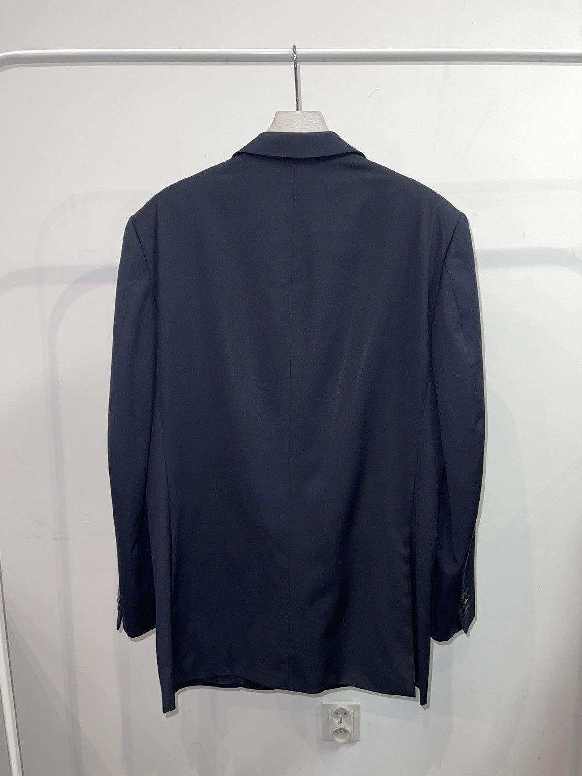 Ermenegildo Zegna Ermenegildo Zegna Navy Wool Blazer Size 42R - 5 Thumbnail