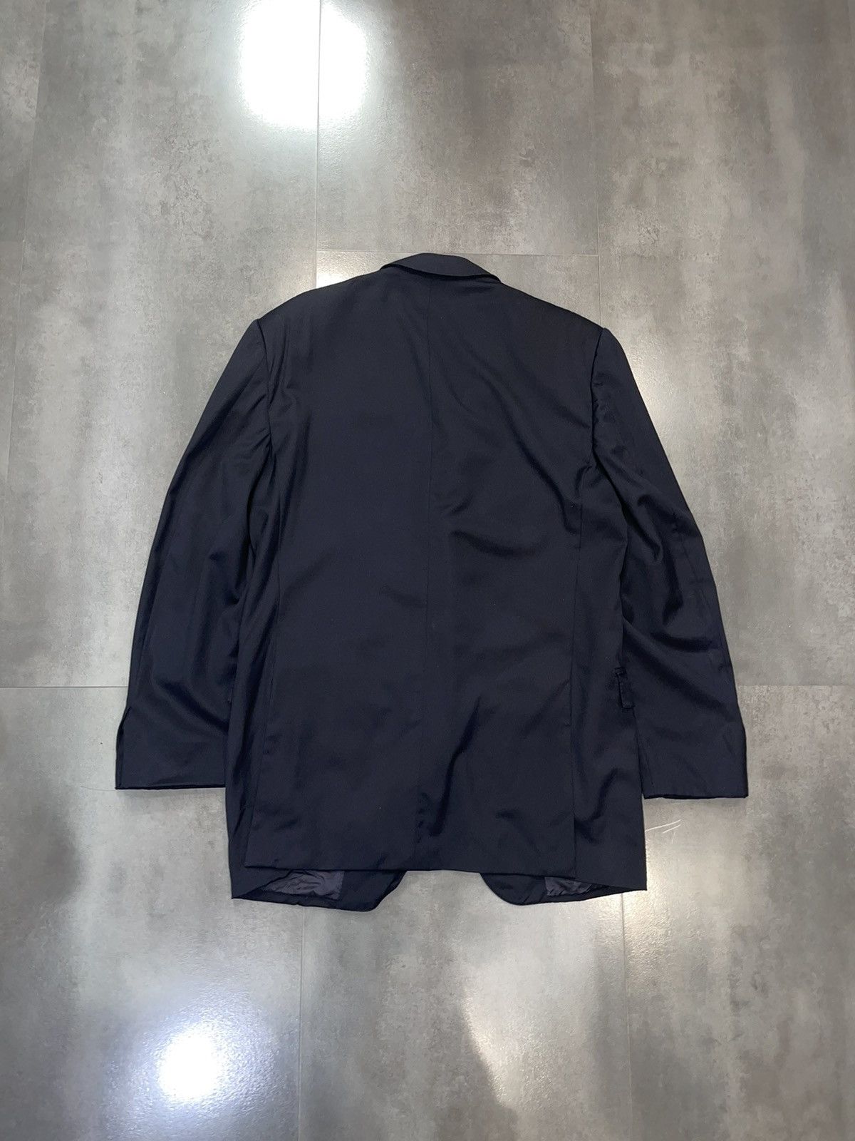 Ermenegildo Zegna Ermenegildo Zegna Navy Wool Blazer Size 42R - 11 Thumbnail