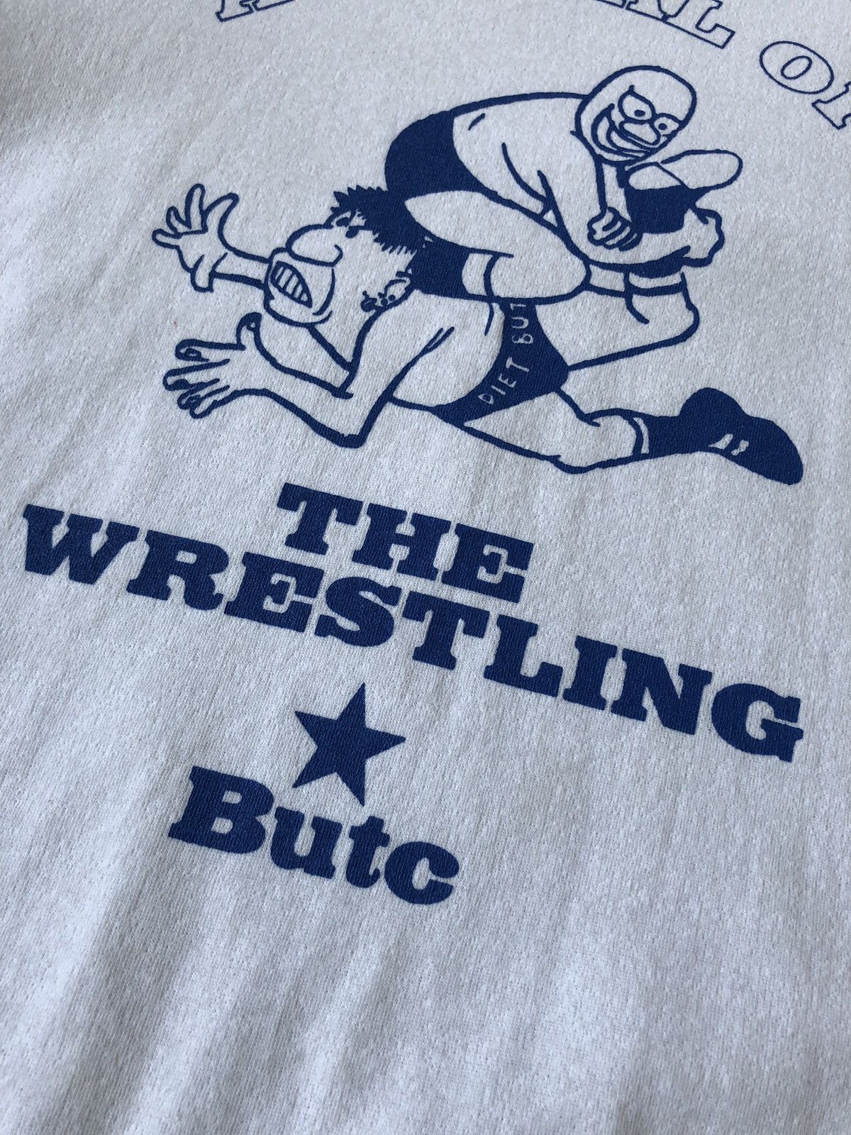 Diet Butcher Slim Skin ICONIC🔥Diet Butcher 🇯🇵 "The Wrestling" SweatShirt Size US M / EU 48-50 / 2 - 5 Thumbnail