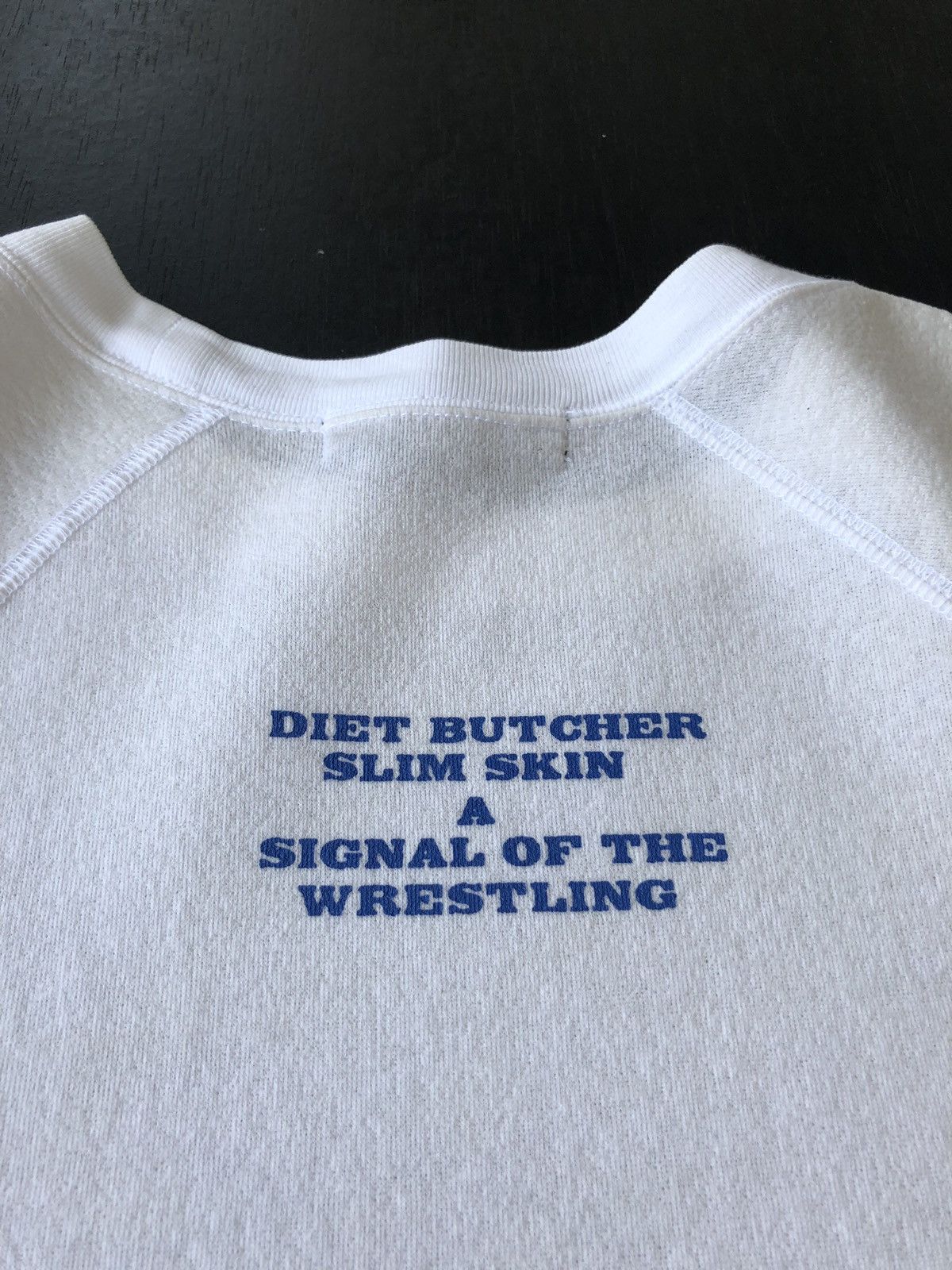Diet Butcher Slim Skin ICONIC🔥Diet Butcher 🇯🇵 "The Wrestling" SweatShirt Size US M / EU 48-50 / 2 - 4 Thumbnail