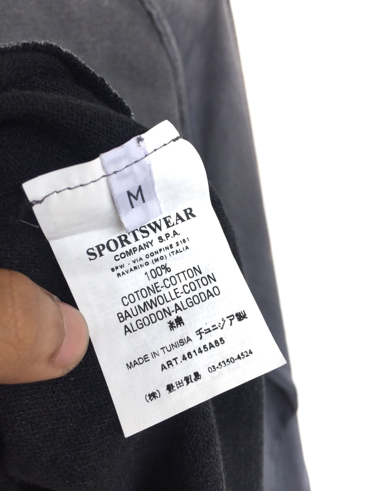 Stone Island SS07 SI ™️ Logo Distressed Oversized Jumper Sweater Size US M / EU 48-50 / 2 - 10 Thumbnail