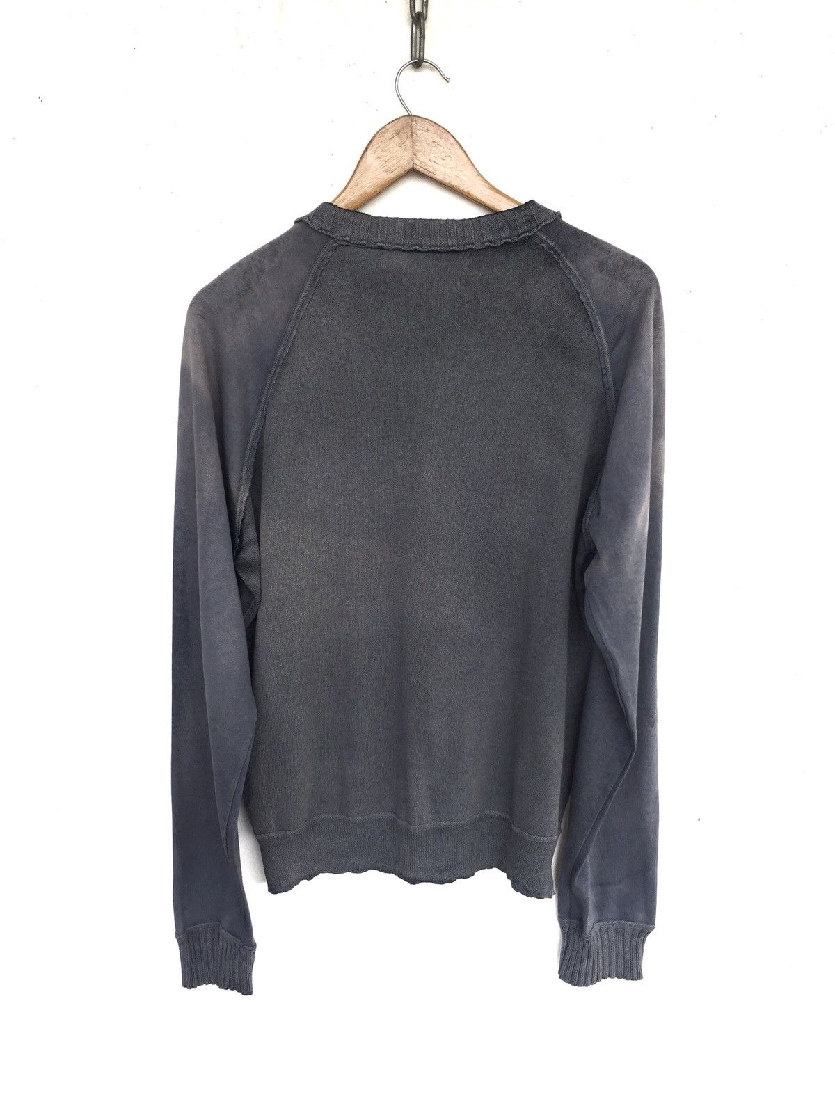 Stone Island SS07 SI ™️ Logo Distressed Oversized Jumper Sweater Size US M / EU 48-50 / 2 - 3 Thumbnail