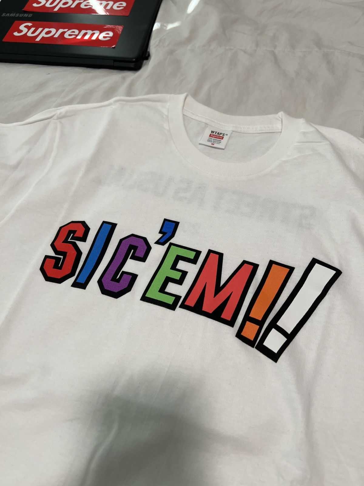 Supreme × Wtaps Supreme WTAPS SIC’em! Size US M / EU 48-50 / 2 - 4 Thumbnail
