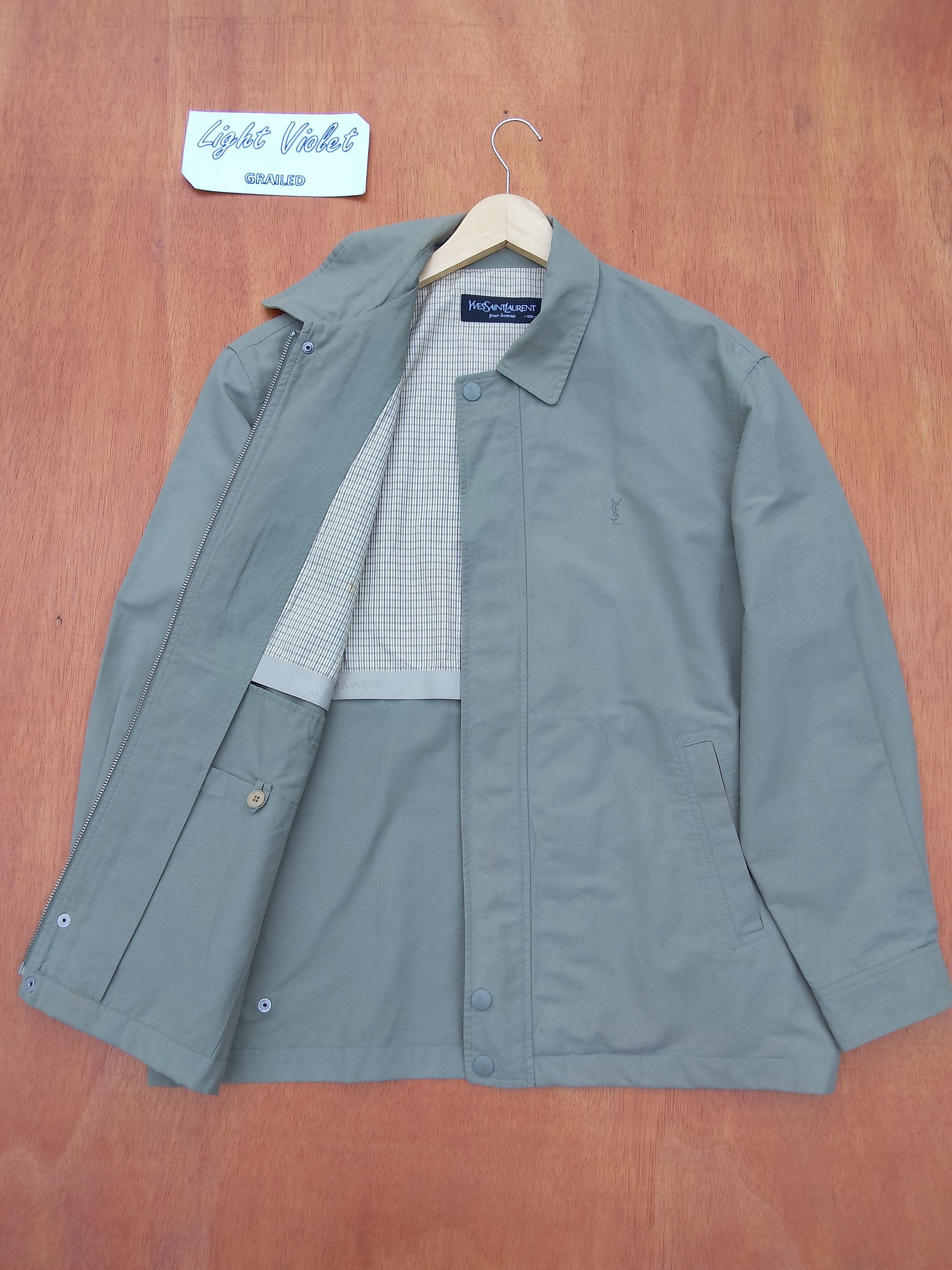 Yves Saint Laurent Vintage Yvest Saint Laurent x YSL Pour Homme Size US XL / EU 56 / 4 - 2 Thumbnail