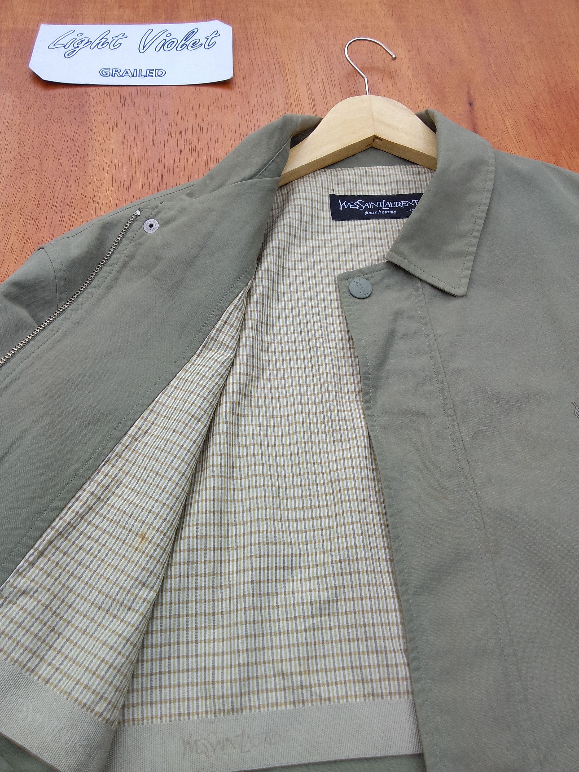 Yves Saint Laurent Vintage Yvest Saint Laurent x YSL Pour Homme Size US XL / EU 56 / 4 - 4 Thumbnail