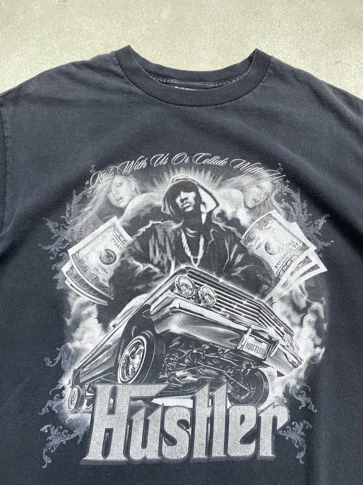 Band Tees Vintage 90’s Hustler Rap Hip Hop T Shirt Sexy Girls Playboy Size US L / EU 52-54 / 3 - 5 Thumbnail