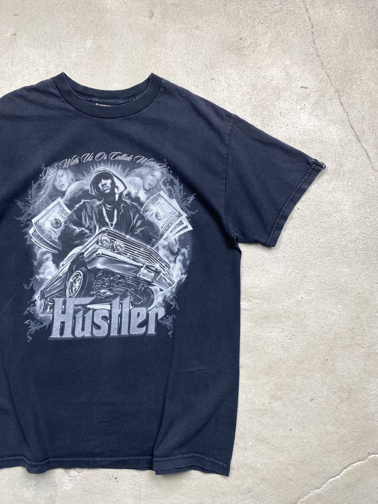 Band Tees Vintage 90’s Hustler Rap Hip Hop T Shirt Sexy Girls Playboy Size US L / EU 52-54 / 3 - 3 Thumbnail