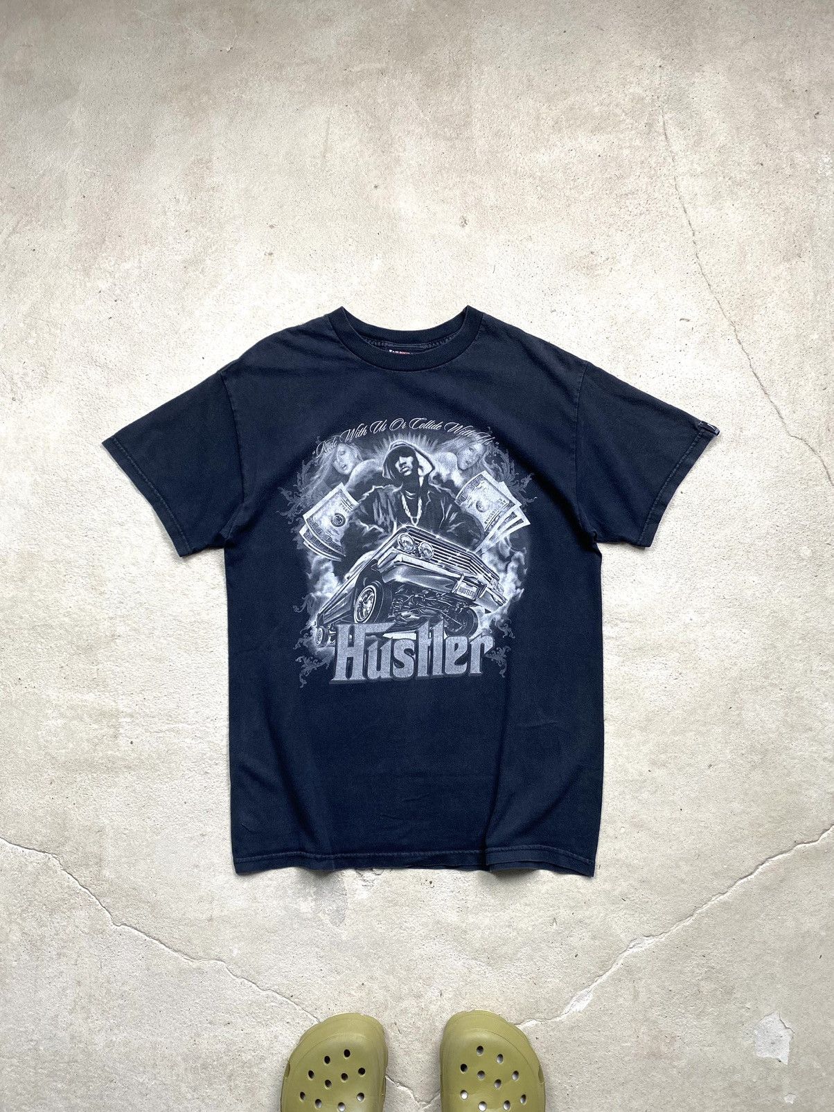 Band Tees Vintage 90’s Hustler Rap Hip Hop T Shirt Sexy Girls Playboy Size US L / EU 52-54 / 3 - 1 Thumbnail