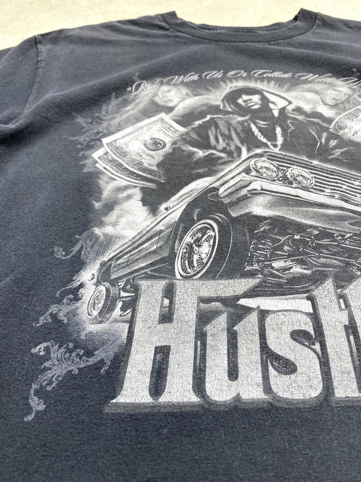 Band Tees Vintage 90’s Hustler Rap Hip Hop T Shirt Sexy Girls Playboy Size US L / EU 52-54 / 3 - 6 Thumbnail