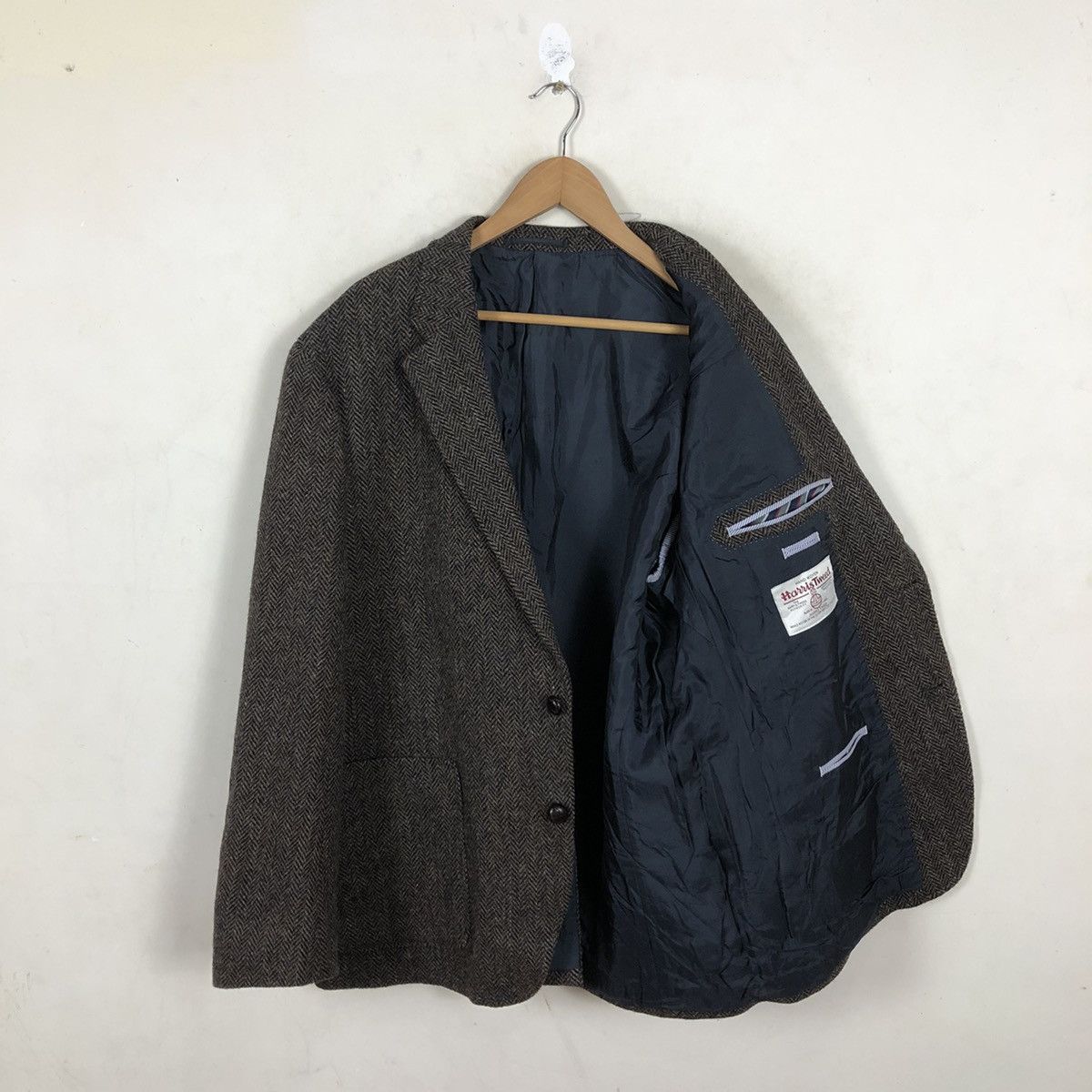 Harris Tweed HARRIS TWEED KENT CASUAL COAT Size US XXL / EU 58 / 5 - 2 Thumbnail