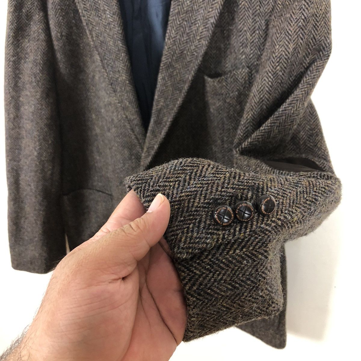 Harris Tweed HARRIS TWEED KENT CASUAL COAT Size US XXL / EU 58 / 5 - 5 Thumbnail