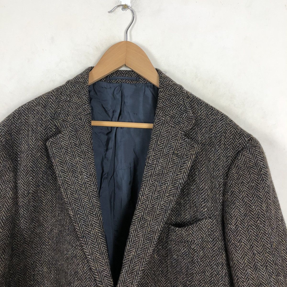 Harris Tweed HARRIS TWEED KENT CASUAL COAT Size US XXL / EU 58 / 5 - 3 Thumbnail