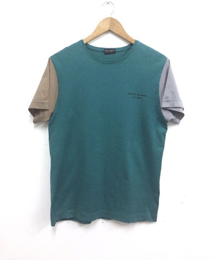 Comme des Garcons Homme Plus GRAIL🔥OG CDGH+ SS95 Color Block Mirror Font Shirt Size US M / EU 48-50 / 2 - 1 Thumbnail