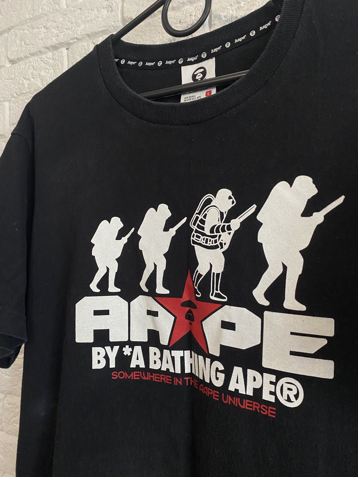 Aape Aape by A Bathing Ape tee Size US L / EU 52-54 / 3 - 2 Thumbnail