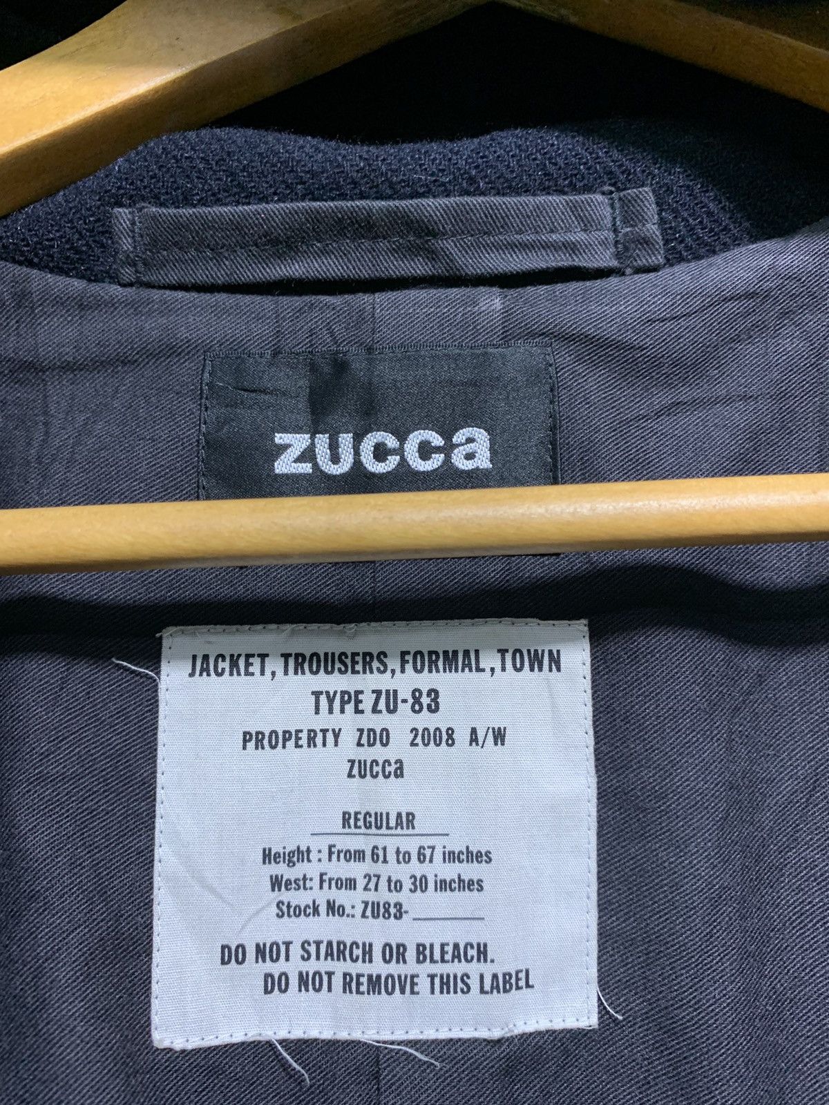Issey Miyake × Zucca 🔥ZUCCA JACKET TROUSER FORMAL TOWN Size US M / EU 48-50 / 2 - 11 Thumbnail