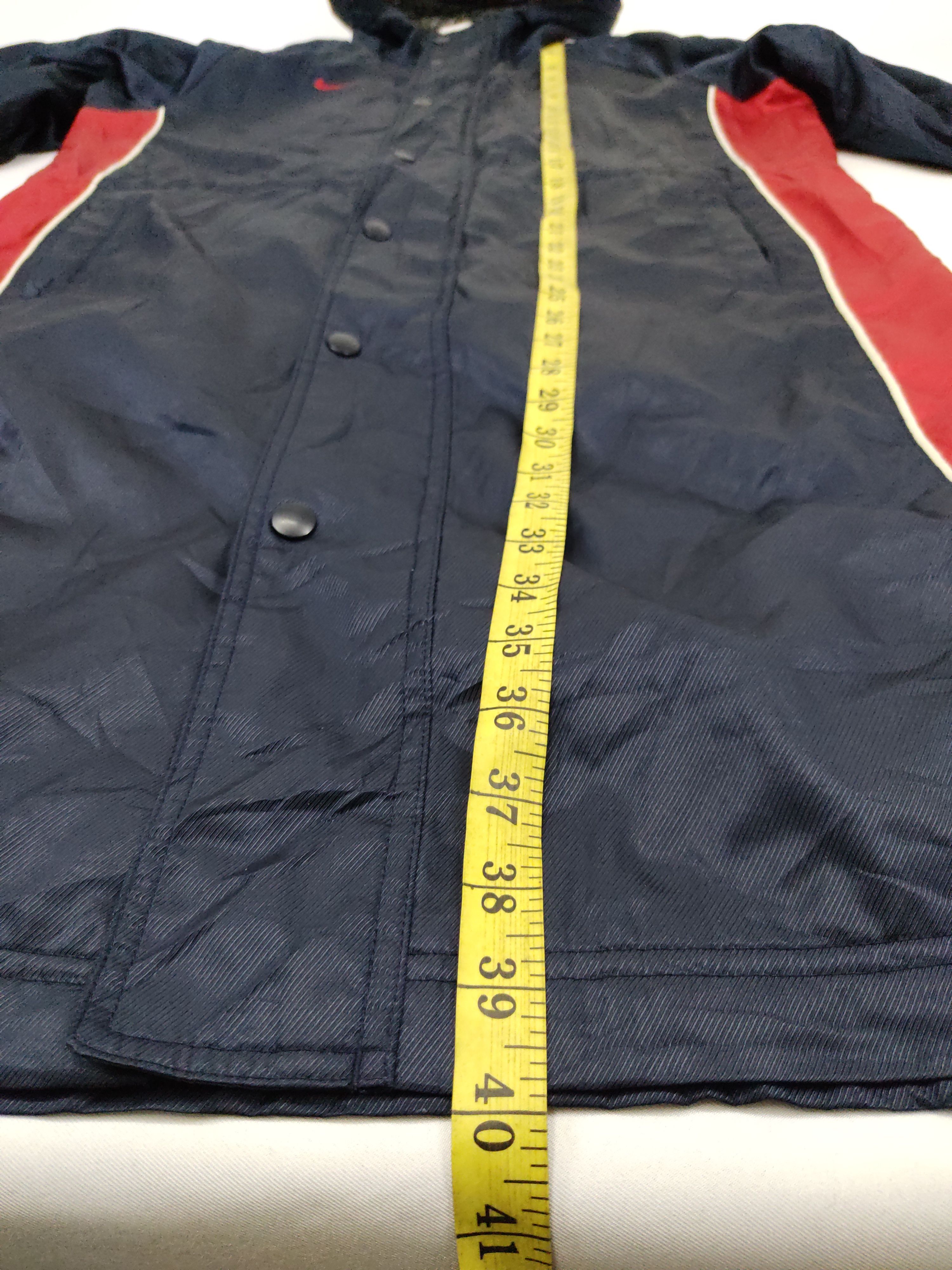Nike Vintage Nike Swoosh Big Logo Jacket Sherpa Inner Size US M / EU 48-50 / 2 - 9 Thumbnail