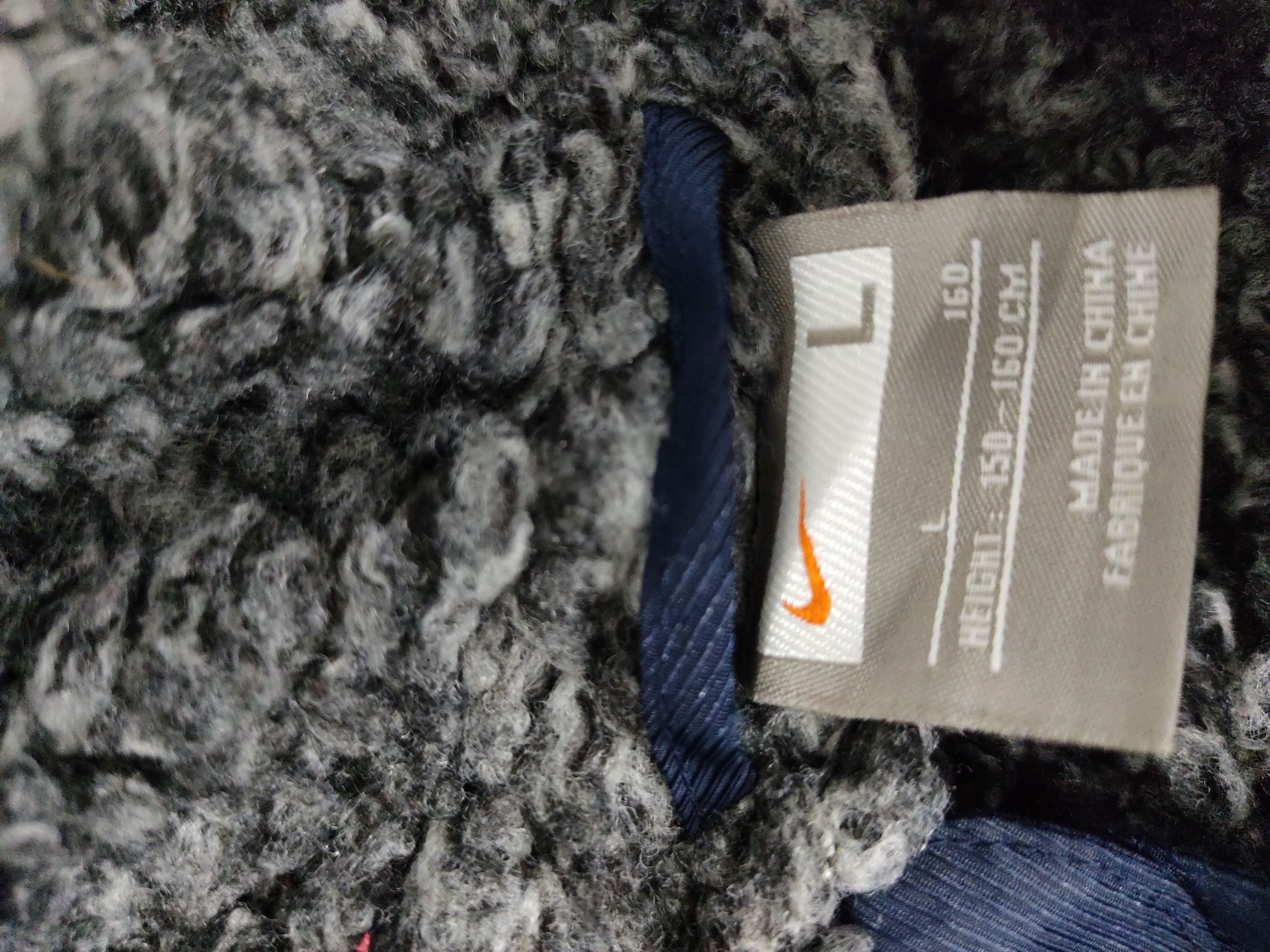 Nike Vintage Nike Swoosh Big Logo Jacket Sherpa Inner Size US M / EU 48-50 / 2 - 10 Thumbnail
