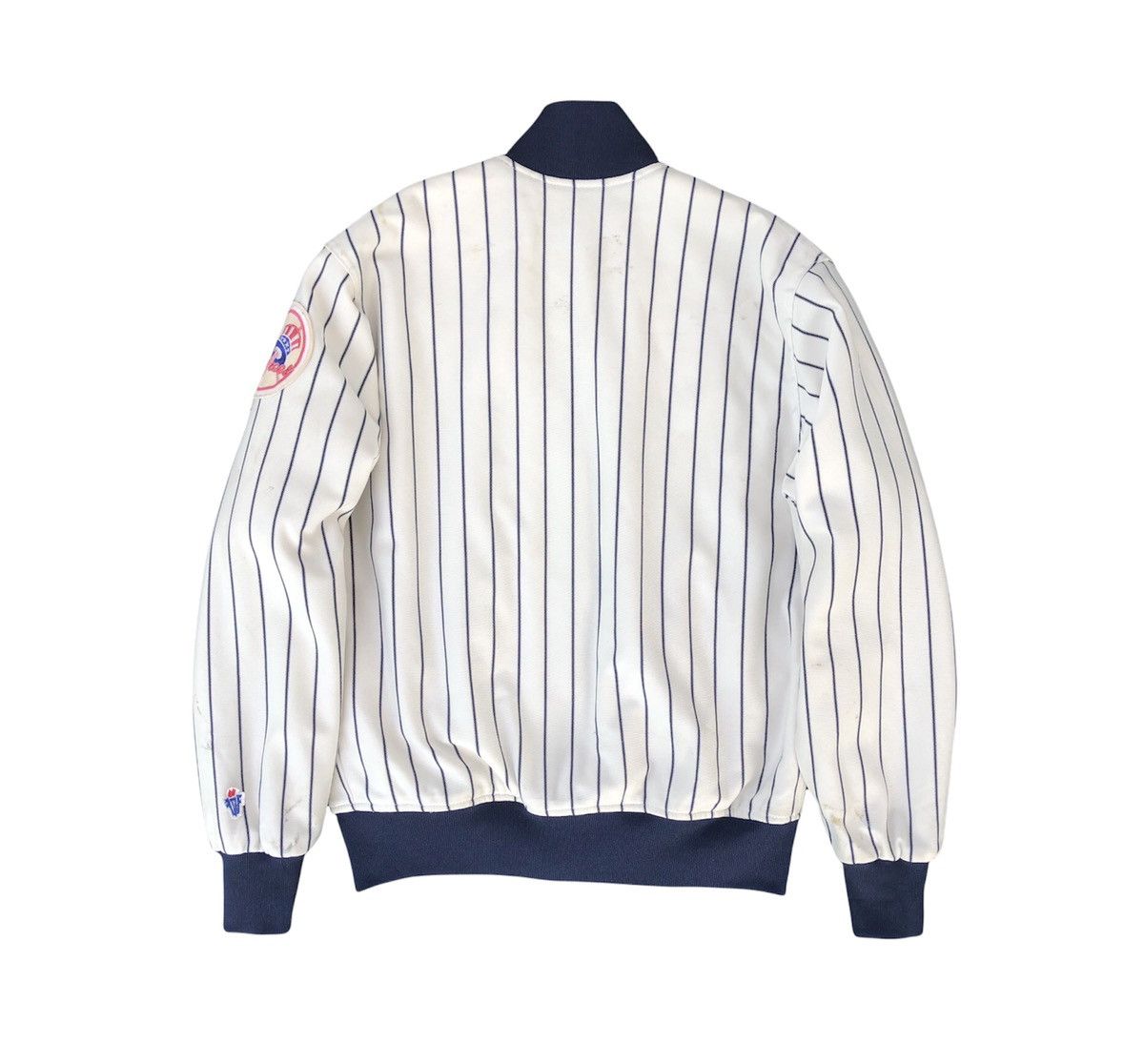 MLB Vintage NY Yankees MLB Baseball Varsity Striped Jacket Size US M / EU 48-50 / 2 - 7 Thumbnail