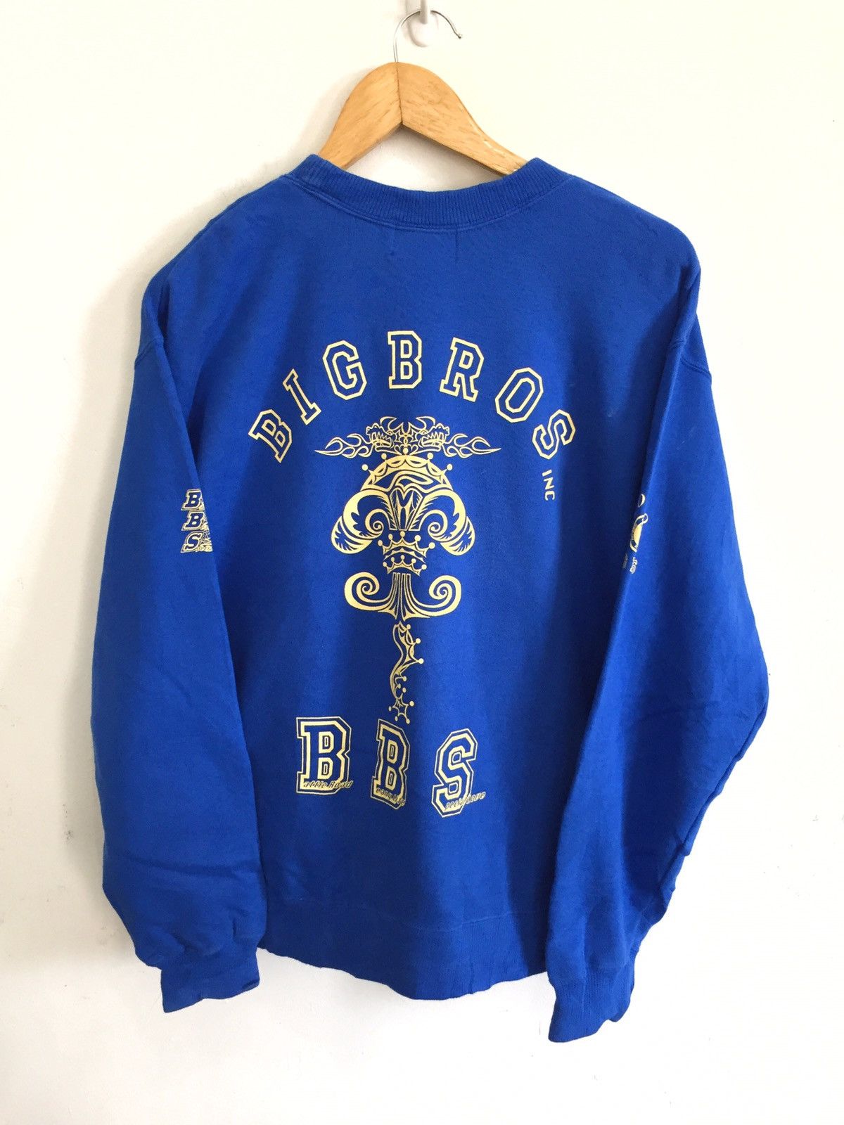 Japanese Brand HEAT🔥Vintage Big Bros 🇯🇵 Tedman Cafe Racer Jumper Size US S / EU 44-46 / 1 - 3 Thumbnail