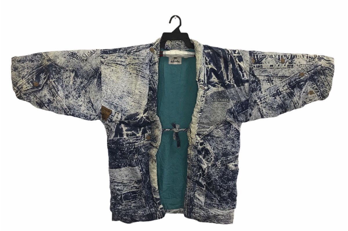 Other Kimono Padded Hanten F1 Championship Cardigan Jacket H692 Size US XL / EU 56 / 4 - 2 Thumbnail