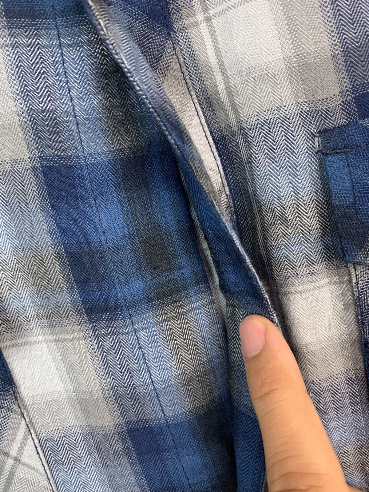 Harley Davidson × Vintage Vintage Harley Davidson Flannel Plaid Shirt Size US L / EU 52-54 / 3 - 7 Thumbnail