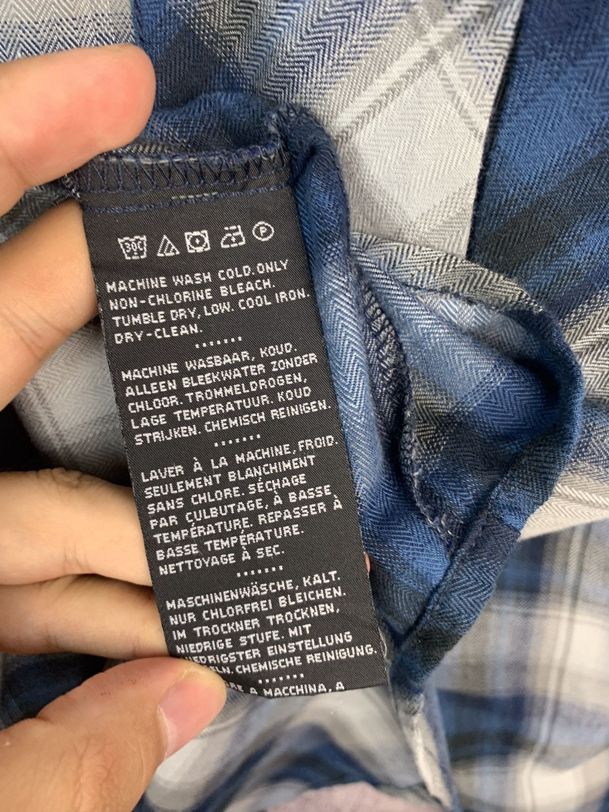 Harley Davidson × Vintage Vintage Harley Davidson Flannel Plaid Shirt Size US L / EU 52-54 / 3 - 12 Thumbnail