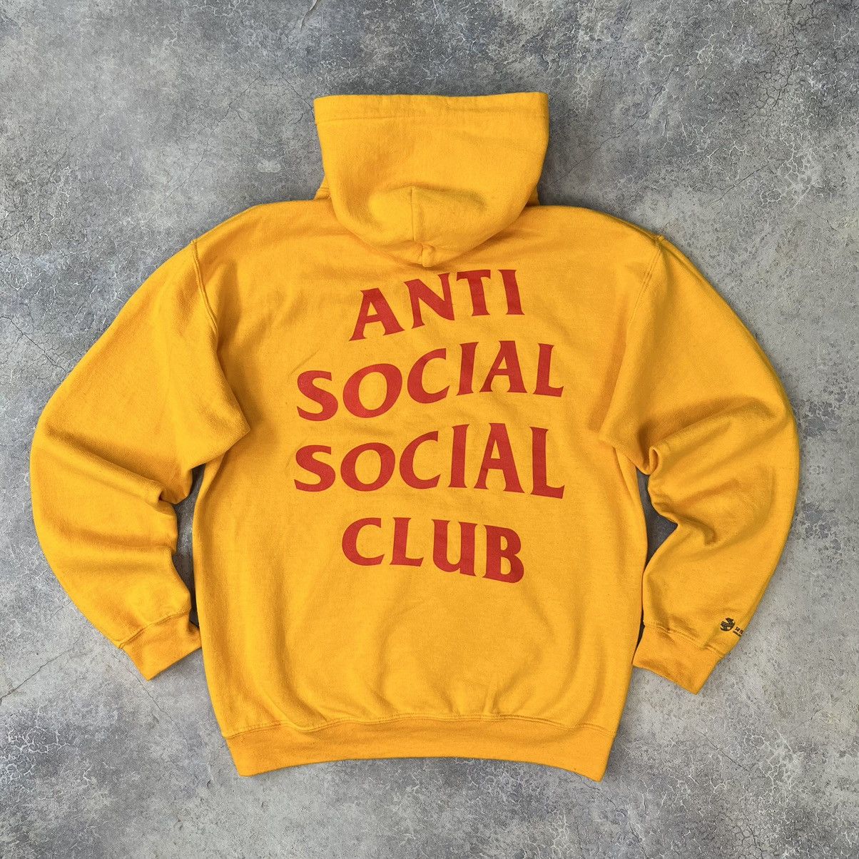 Rare ANTI SOCIAL SOCIAL CLUB x DHL HOODIE | Grailed