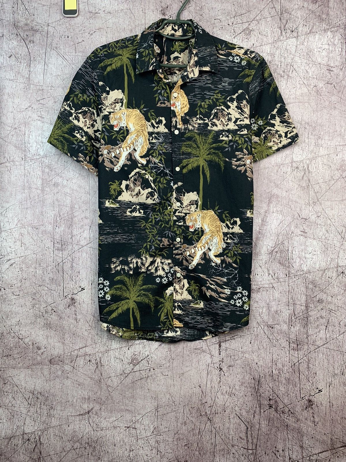 Other Vintage Art Tiger Hawaiian Shirt Size US L / EU 52-54 / 3 - 1 Thumbnail