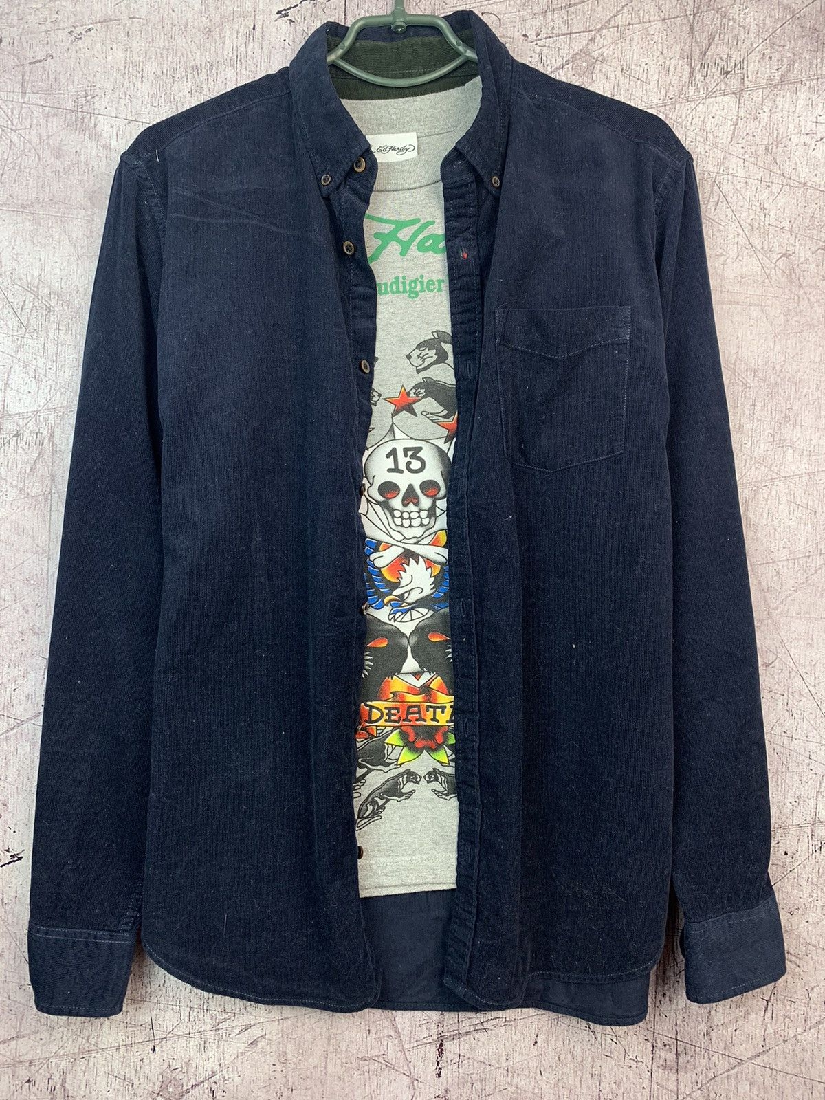 Flannel × Vintage Vintage Corduroy Flannel Travis Style Size US M / EU 48-50 / 2 - 3 Thumbnail