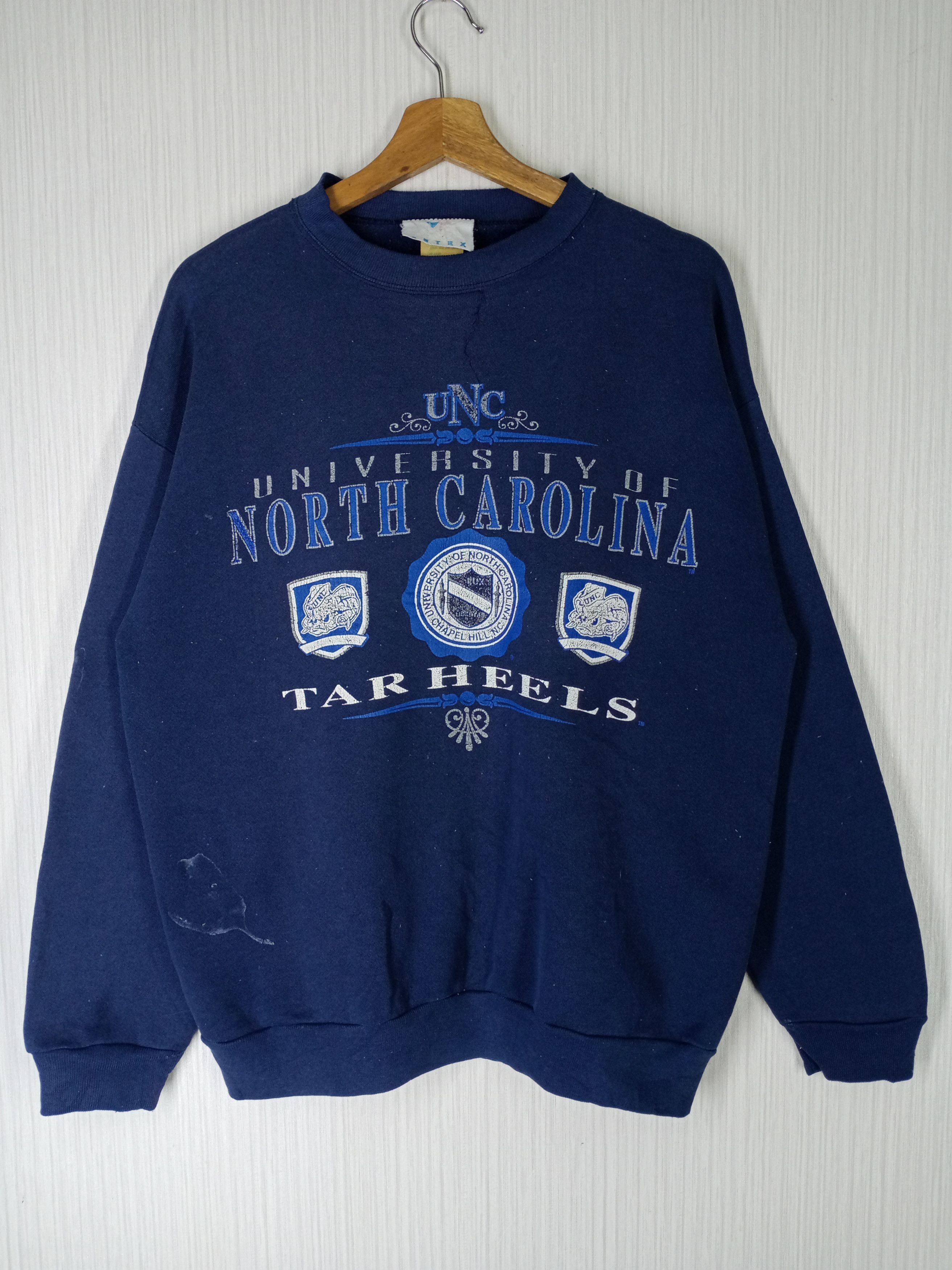 Other Rare Vintage 80s University Of North Carolina Sweatshirt Size US L / EU 52-54 / 3 - 1 Thumbnail