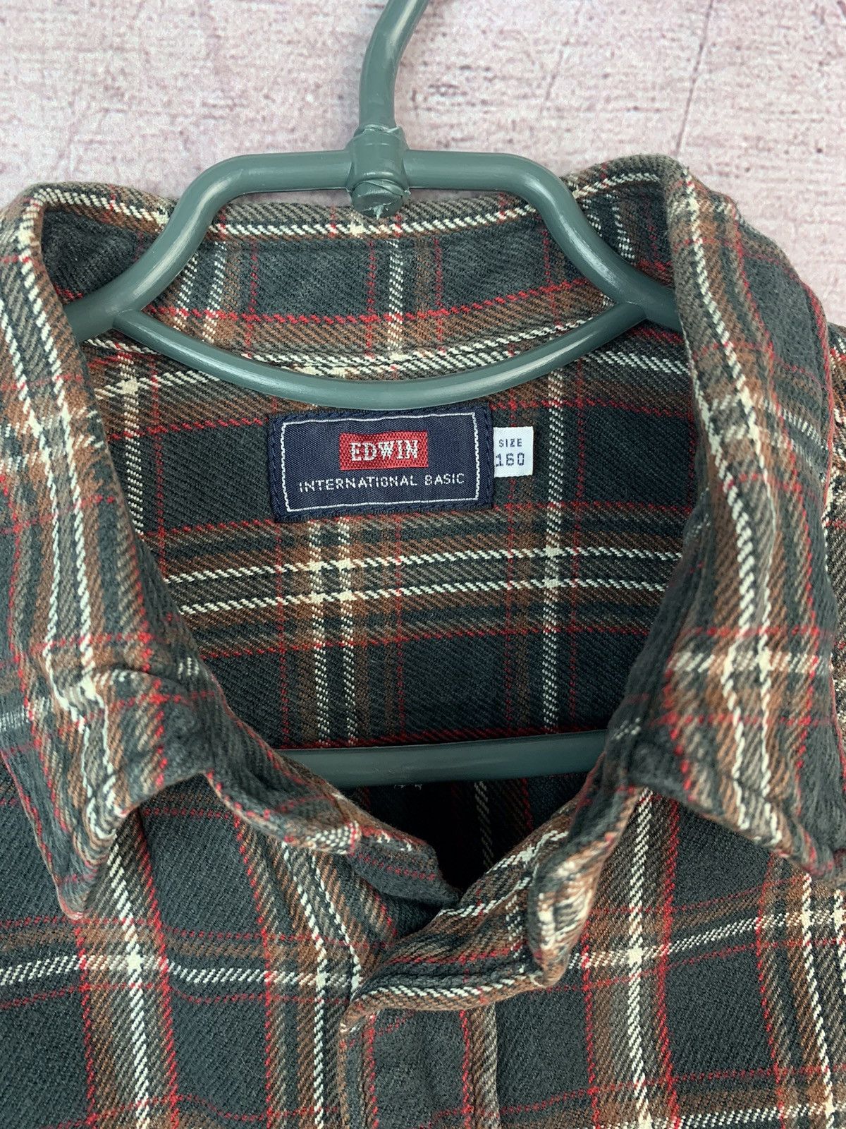 Edwin × Flannel × Vintage Vintage Edwin Flannel Plaid Shirt Size US S / EU 44-46 / 1 - 4 Thumbnail