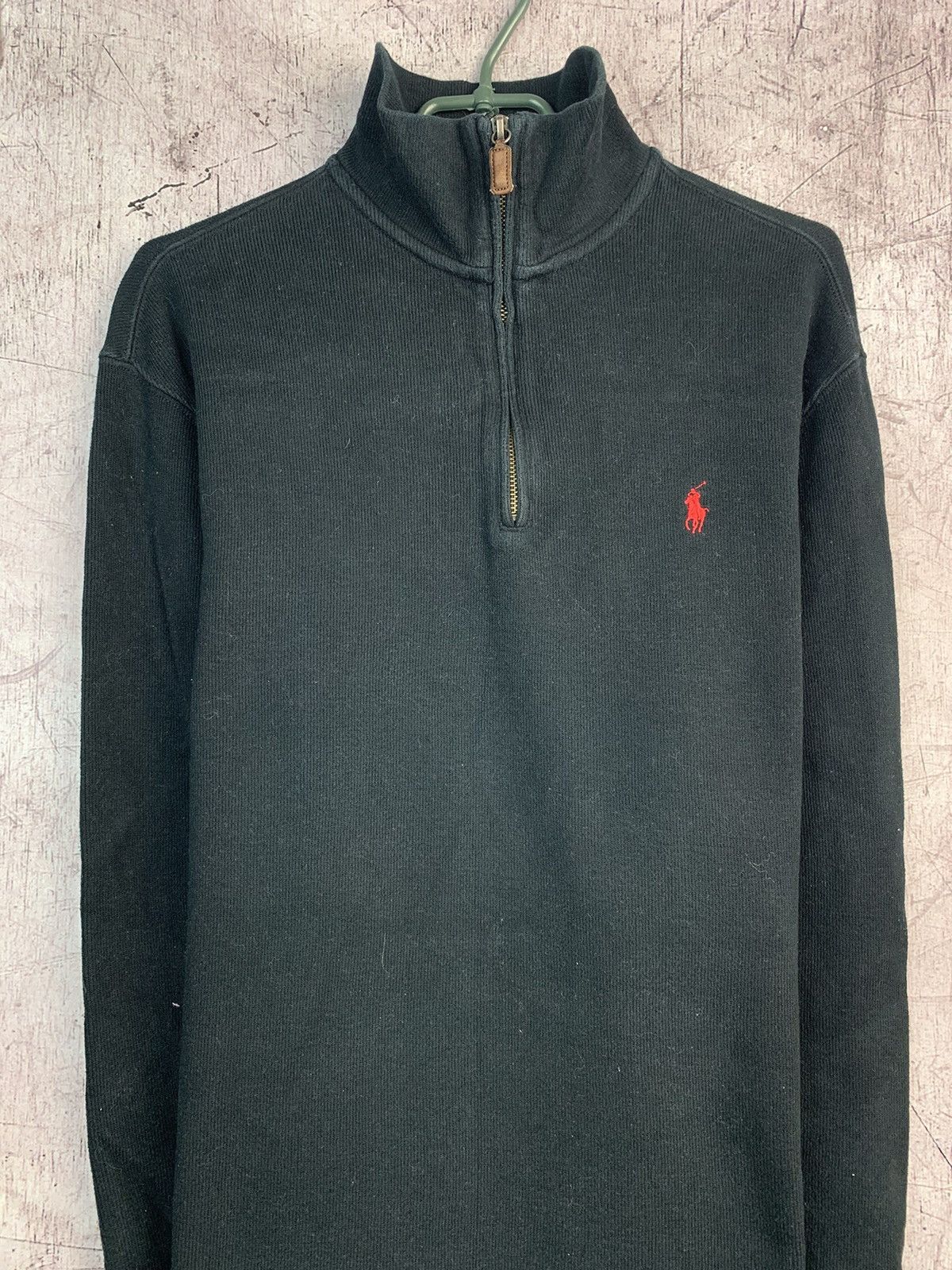Polo Ralph Lauren × Ralph Lauren Polo Ralph Lauren Vintage Mens 1\4 Zip Sweatshirt Size US M / EU 48-50 / 2 - 2 Thumbnail